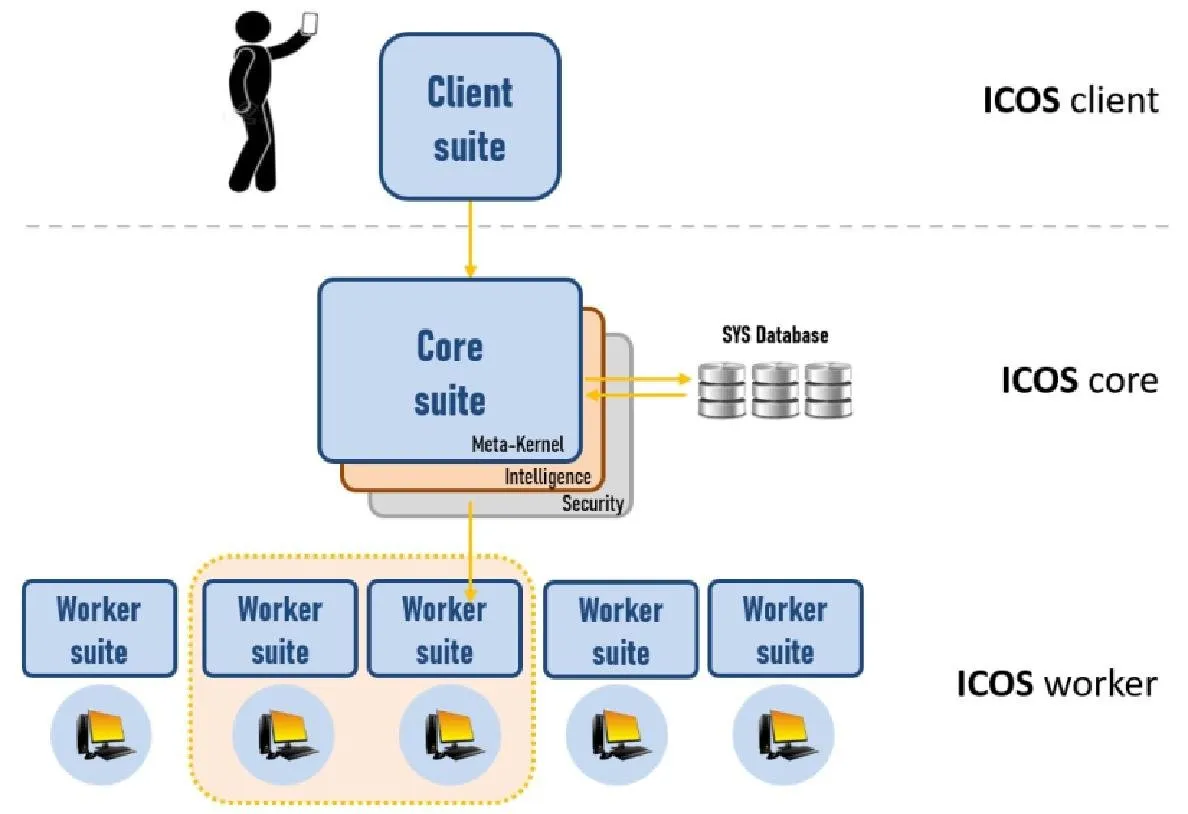 Diagram of ICOS Runtime